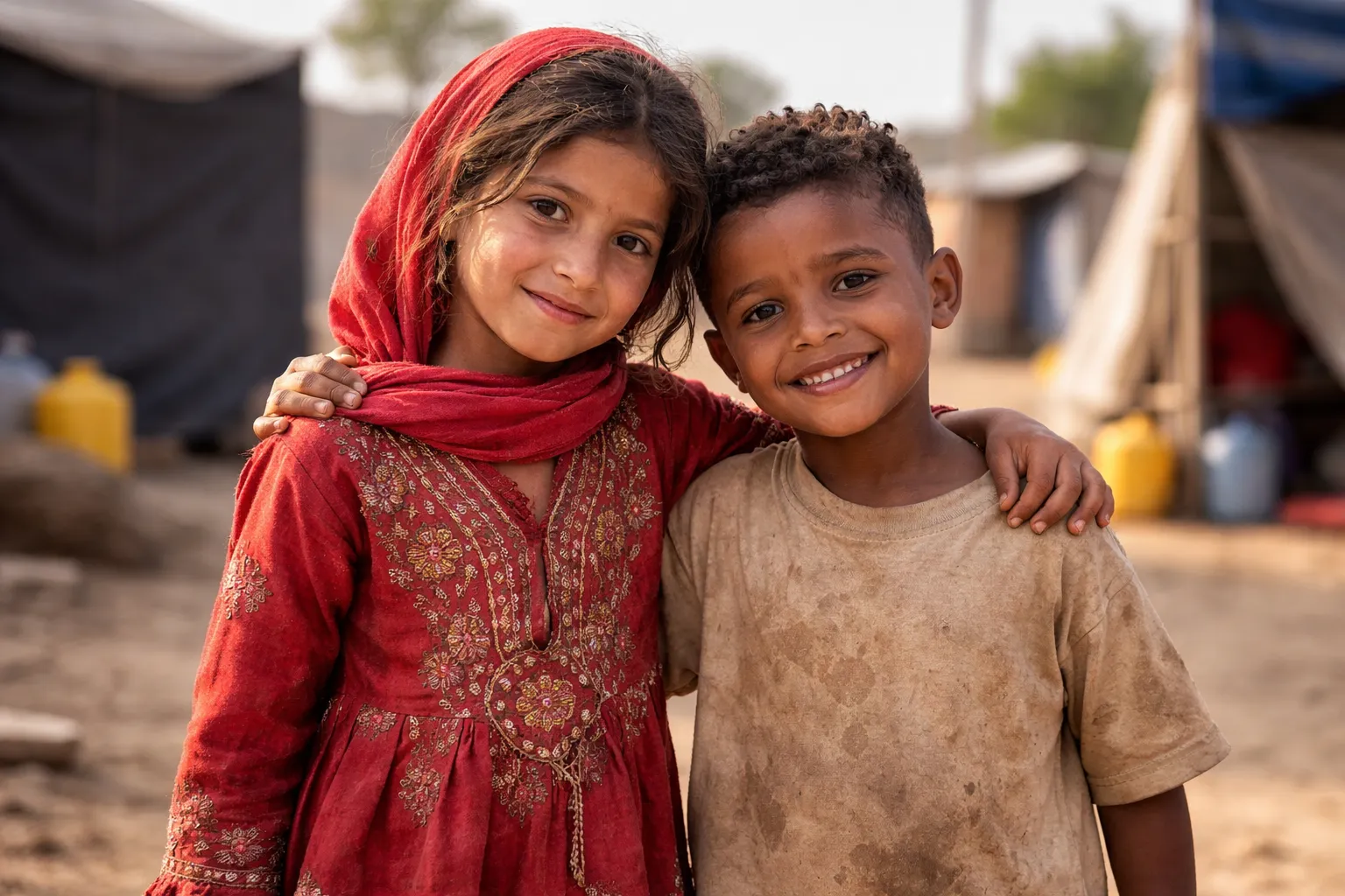 Sponsor an orphan in Palestine Gaza - Qurbani Foundation orphan sponsorship program $100 per month